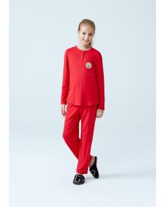 RED PAJAMAS SET