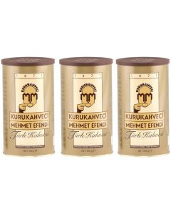 Kurukahveci Mehmet Efendi Rich Brew: Turkish Coffee Trio (500 G x 3)