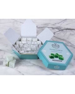 Cafer Erol Mint Turkish Delight in Hexagonal Box 400G