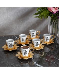 Semazen Turkish Coffee Cup Set - 6 Cups