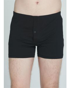 BLACK COMBED BOXER 2 PIECE