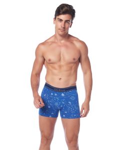 COMPACT PIRATE PATTERNED BOXER