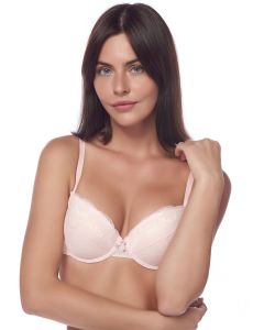 powder take it easy almond cup semi push-up single bra