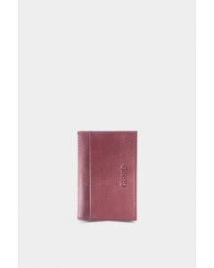 Derideposu Rio Model Bordeaux Leather Slim card wallet