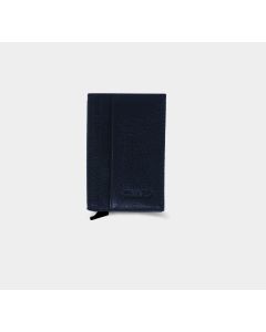 Derideposu Mechanism the Navy Leather card wallet / 5225