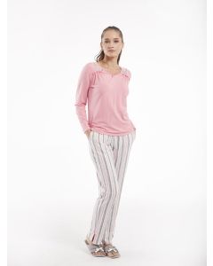 women's pajama sets bamboo - 10246
