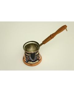 Mardin Babil, Silver Coated Copper Coffee Pot 