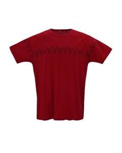 Woolnat Panoramic Animal Print Short Sleeve Men's T-shirts