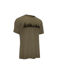 Woolnat Tree Printed Short Sleeve Men's T-shirts
