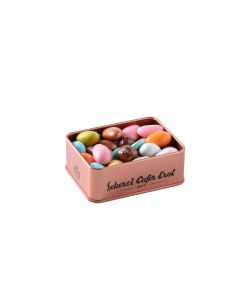 Mixed Dragee in Bronze Tin Box - 150 gr.