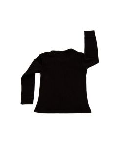 black long sleeve thermal underwear top one boy