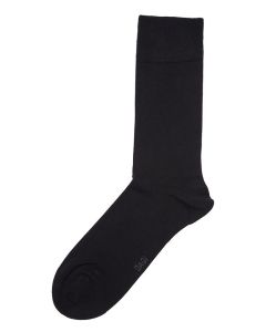 mercerized black socks