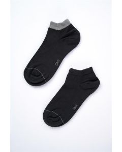 ec748 male black booties socks 2s-sy