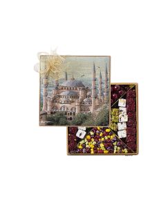 Cafer Erol Tapestry Woven Hagia Sophia - Special Turkish Delight and Dragee