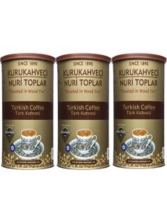 Kurukahveci Nuri Toplar Turkish Coffee 500 G x 3