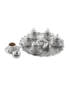 Yonca Turkish Coffee Cup Set - 6 Pieces