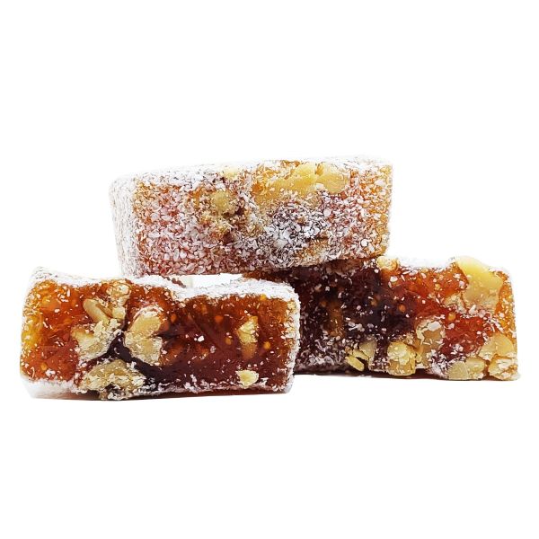Buy in Turkey, Special 80% Honey Figs and Walnuts Turkish Delight 1.5 Kg. with Free Turkish Coffee