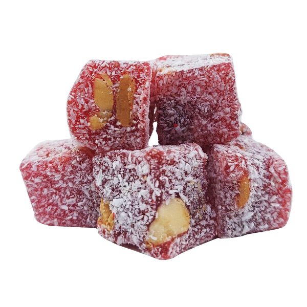 Buy in Turkey,  Pomegranate with Double Roasted Pistachio Turkish Delight 1 Kg.