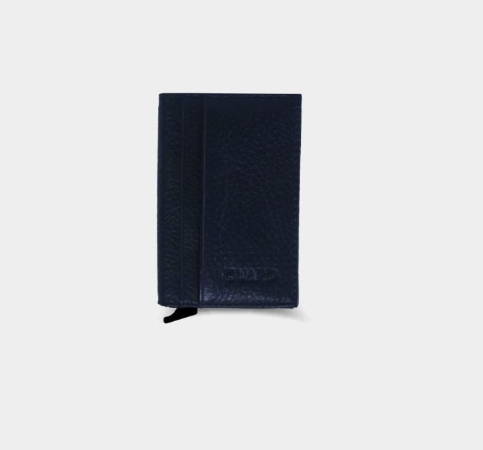 Derideposu Mechanism the Navy Leather card wallet / 5225