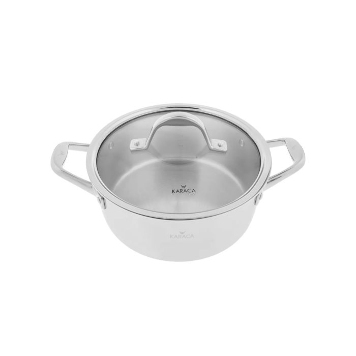 KARACA 3PLY POWER STEEL 24 CM POT 4,6 LT