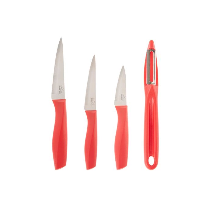 KARACA RED PEEL 4 PIECES KNIFE SET