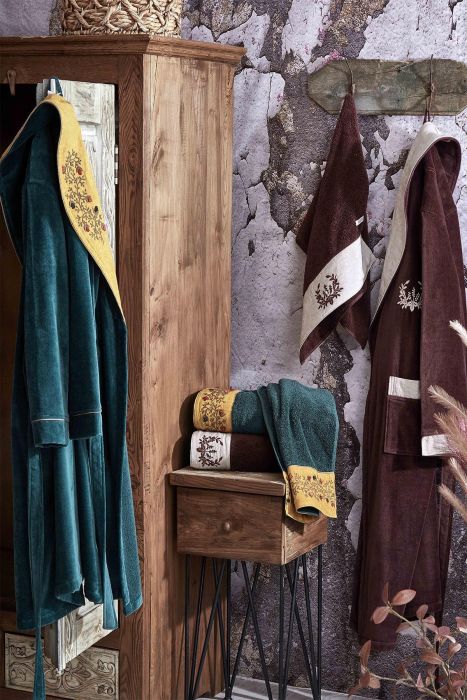 Pietra Family Set - Green / Brown - M / L