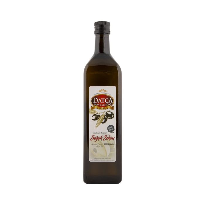 Datça Cold Pressed Olive Oil 1 Lt (Glass Bottle)