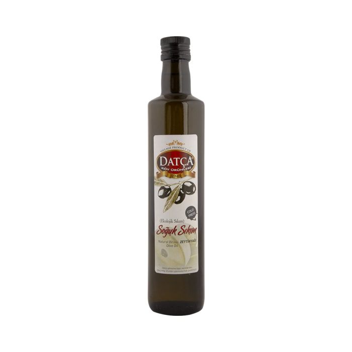 Datça Cold Pressed Olive Oil 500 Ml (Glass Bottle)