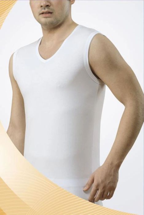 men's v-neck sleeveless undershirt-75 481
