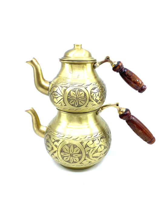 Elif Copper Teapot Big