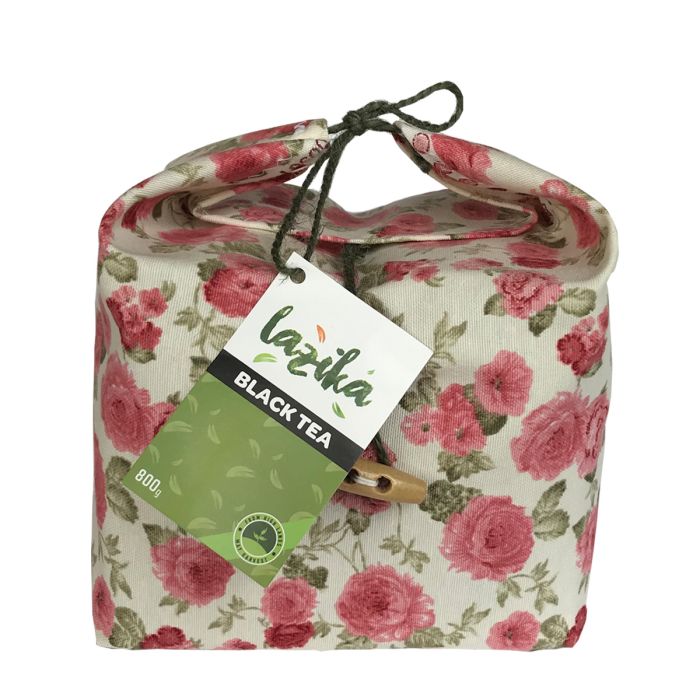 Lazika Black Tea, Floral Cloth Package 800 Gr