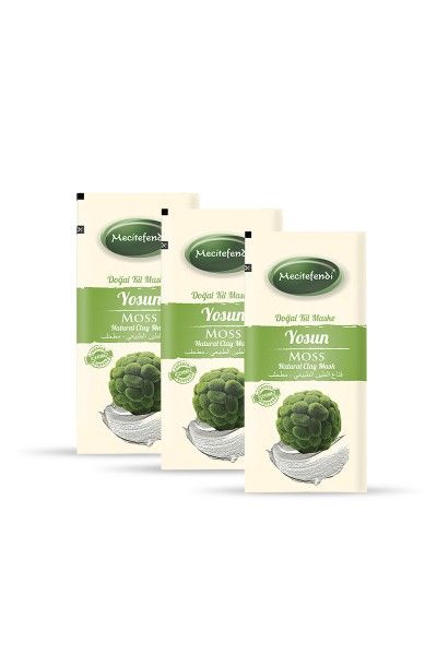 NATURAL CLAY MASK 20 GR (3 PCS)