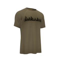 Woolnat Tree Printed Short Sleeve Men's T-shirts
