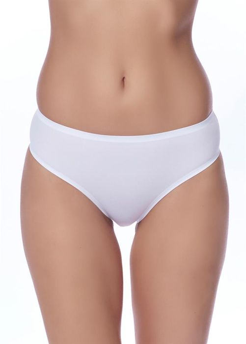 WHITE CLASSIC LASER CUTTING SLIP