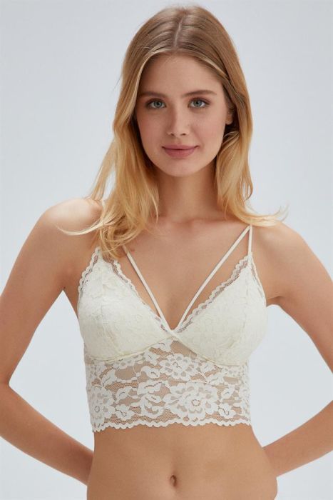 vera raw rope covered BRALET