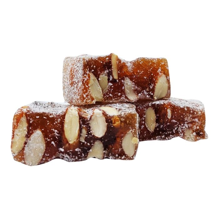 Buy in Turkey, Special 80% Honey Almond Turkish Delight 1.5 Kg. with Free Turkish Coffee