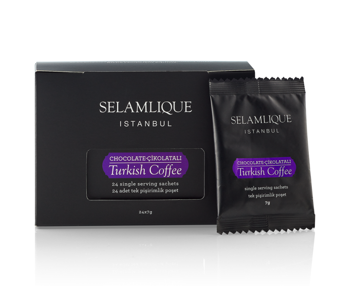 Selamlique, Chocolate Turkish Coffee Sachets Packs of 24