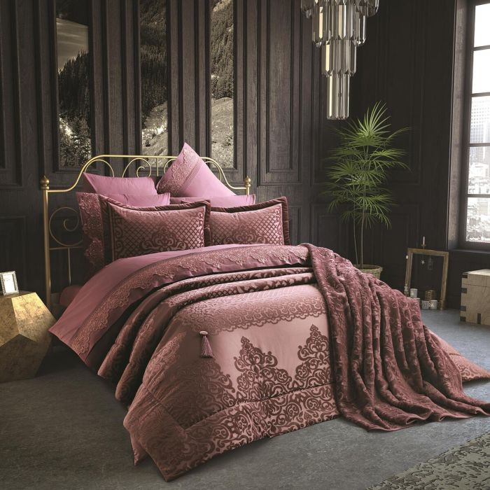 Dreams Comforter Cover Set 10 Pieces Purple