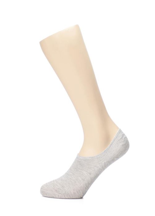 melange gray socks