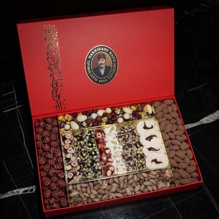 Hafız Mustafa, Premium Mixed Turkish Delight Dragee and Pistachio