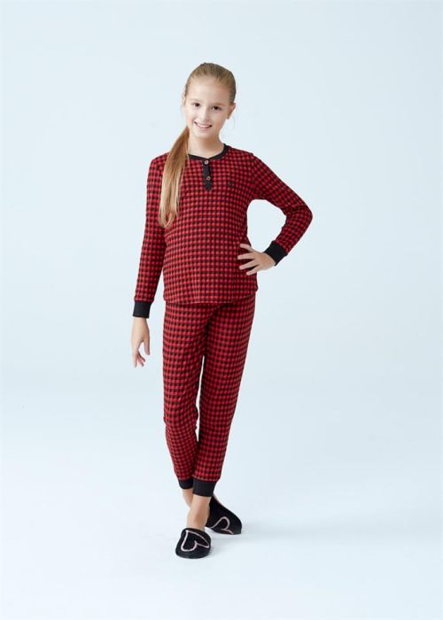 RED PAJAMAS SET