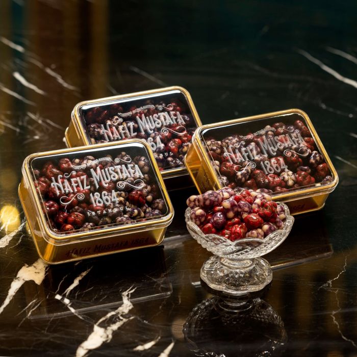 Mixed Dragee (Cherry+Blackberry) (Small Metal Box)