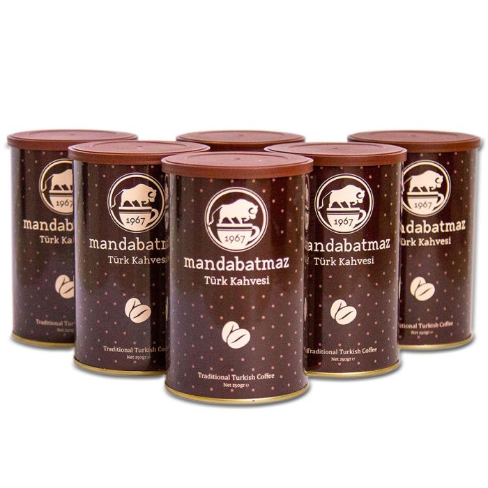 Mandabatmaz Turkish Coffee (250gr) x6