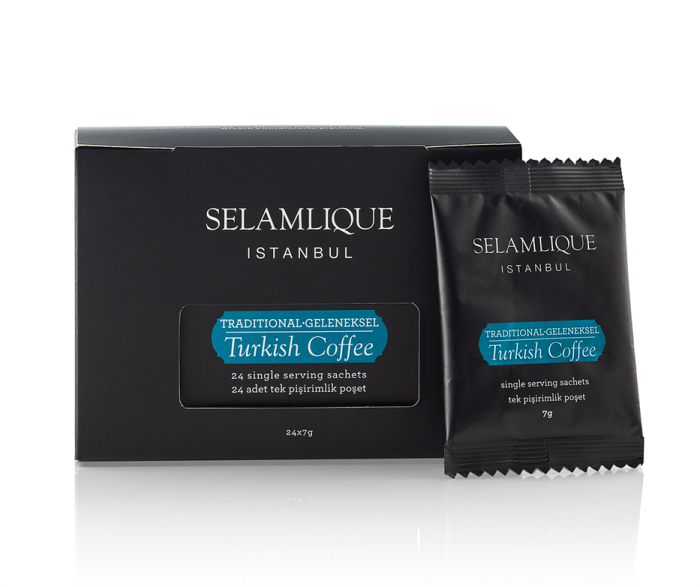 Selamlique, Mastic Turkish Coffee Sachets Packs of 24