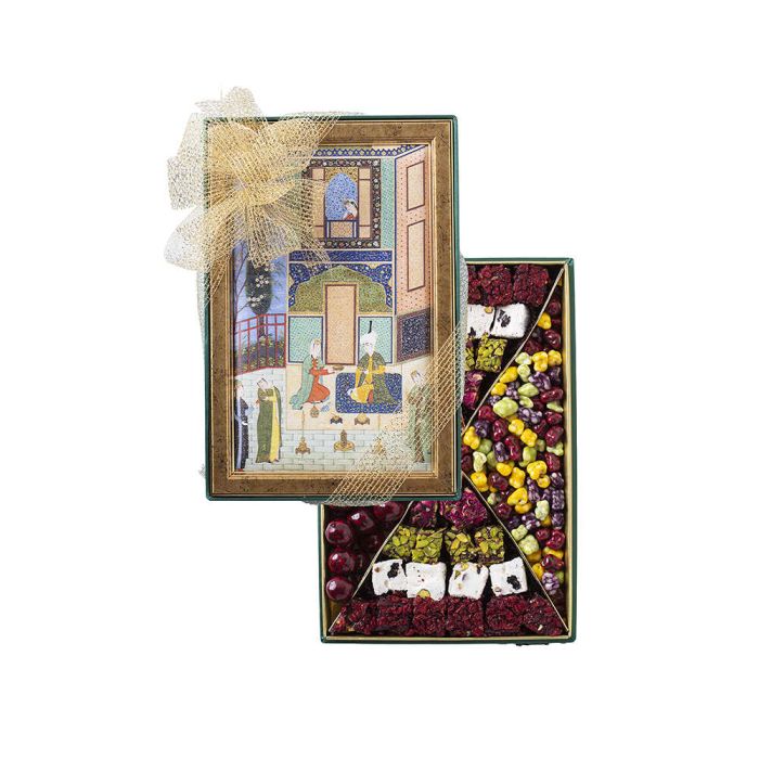 Cafer Erol, Miniature Art Framed Box Special Turkish Delight & Dragee