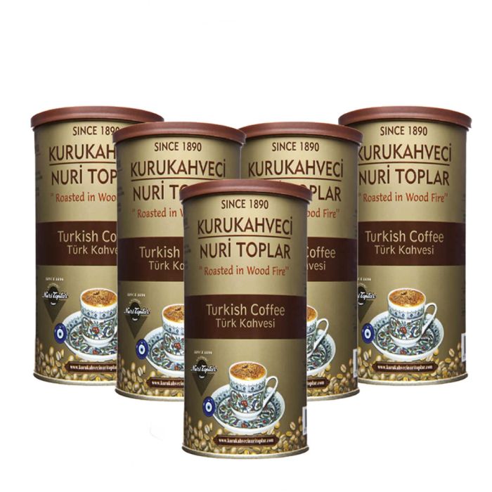 Nuri Toplar Turkish Coffee 250gr x6