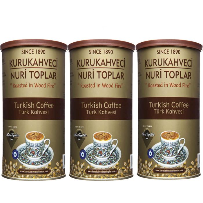 Nuri Toplar, Turkish Coffee 500 G. x 3