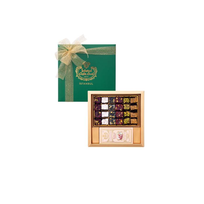 Cafer Erol, Special Turkish Delight with Special Green Gift Box 